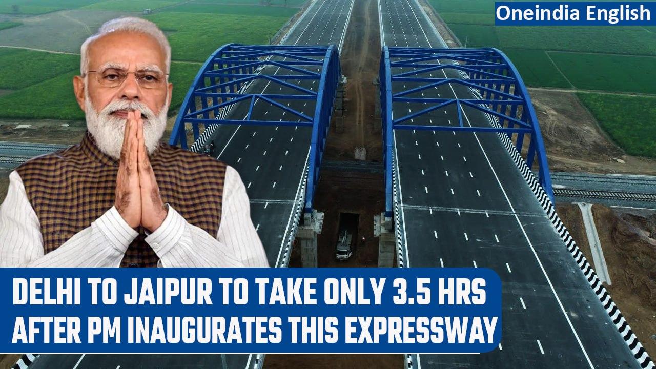 Delhi-Mumbai Expressway: PM Modi to inaugurate its first completed stretch on Sunday | Oneindia News