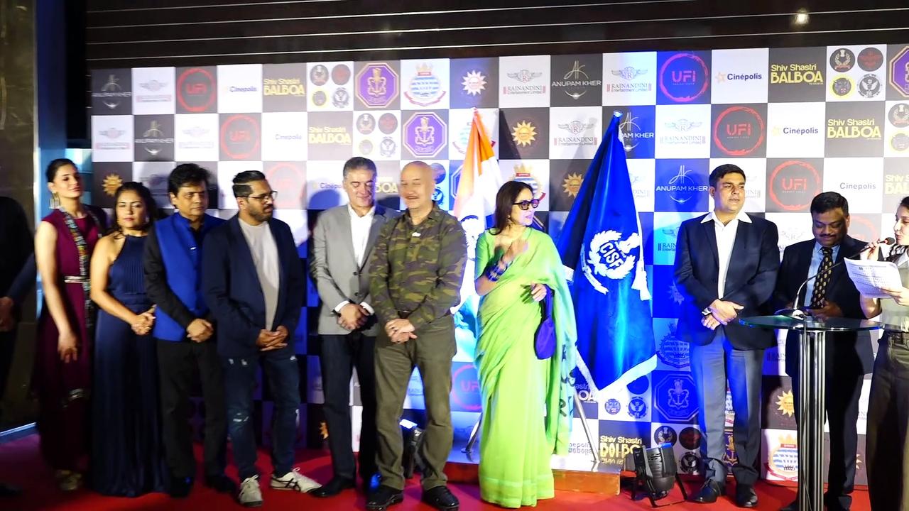 Anupam Kher, Neena Gupta hosts special screening of 'Shiv Shastri Balboa' for armed forces Jawans and officers