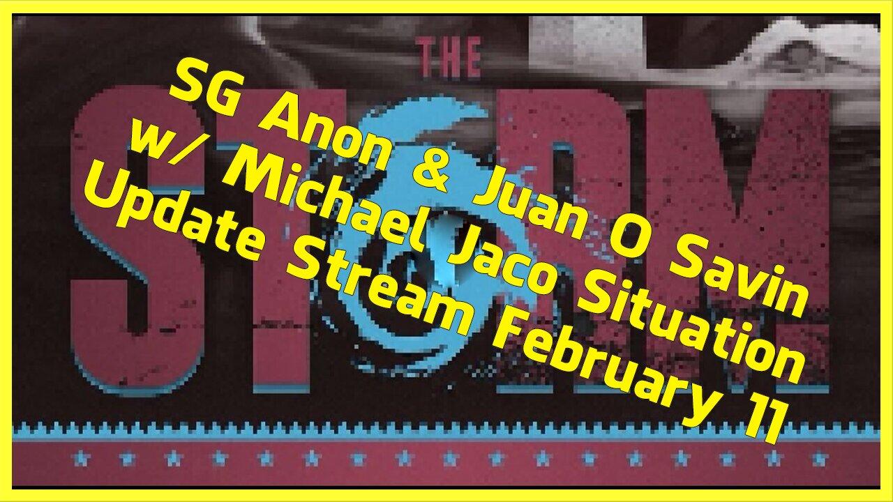 SG Anon & Juan O Savin w/ Michael Jaco Situation Update Stream February 11