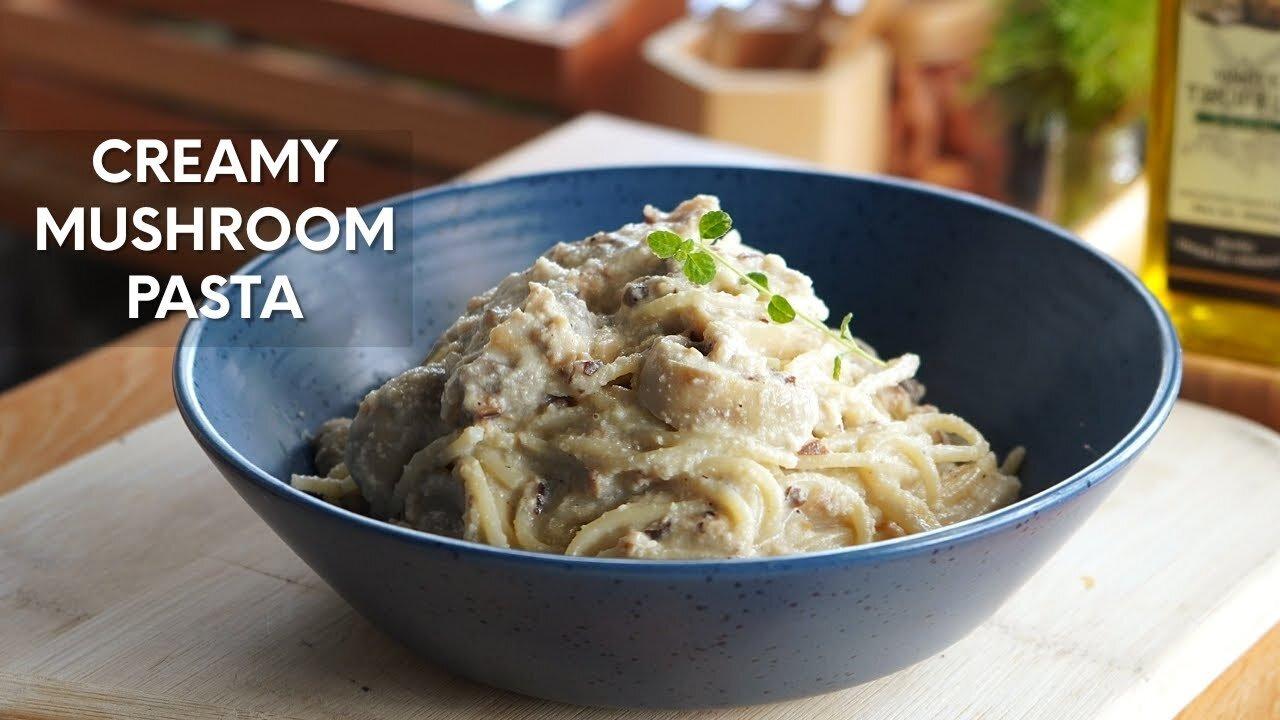 Creamy Mushroom Spaghetti with Truffle Oil One News Page VIDEO