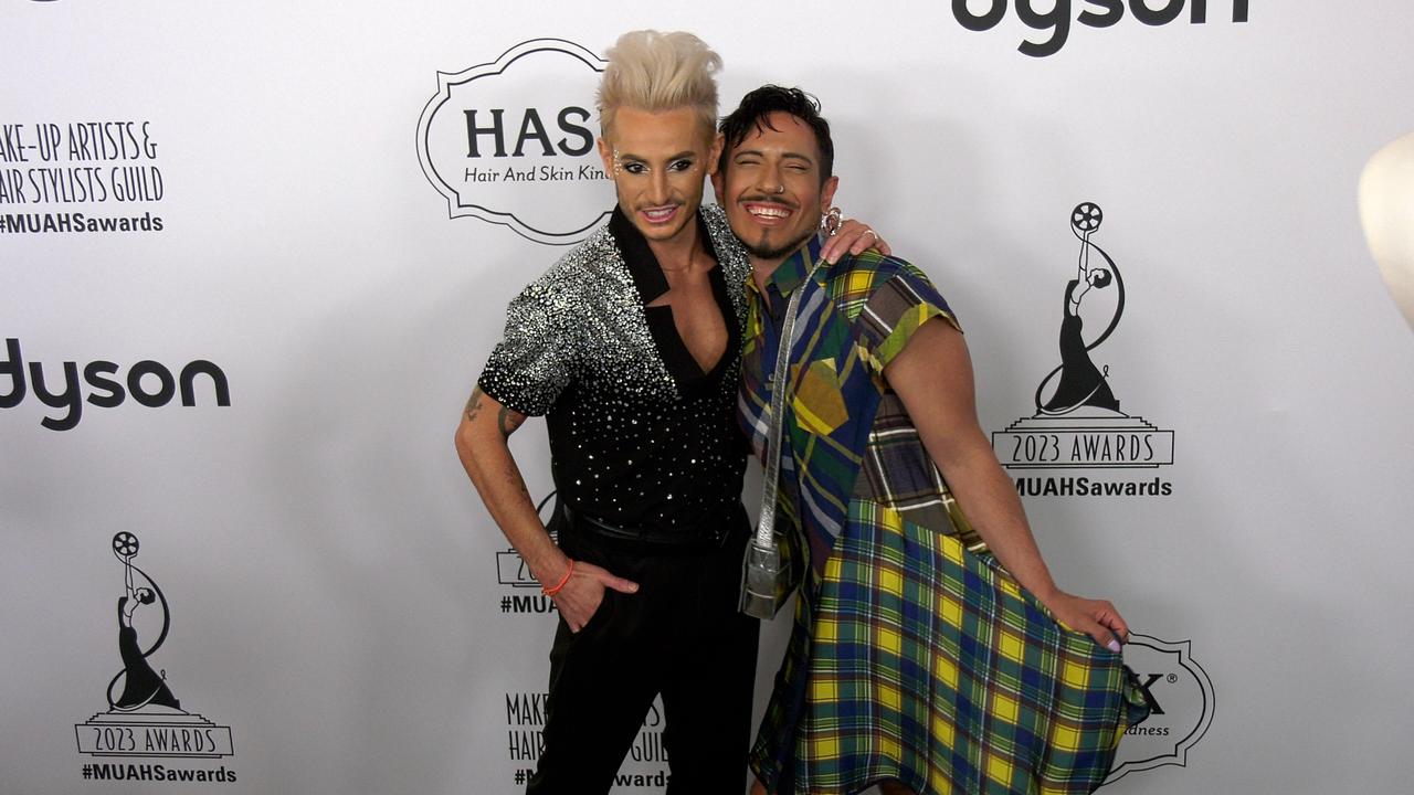 Frankie Grande 10th Annual MUAHS Awards Gala Red Carpet in Los Angeles