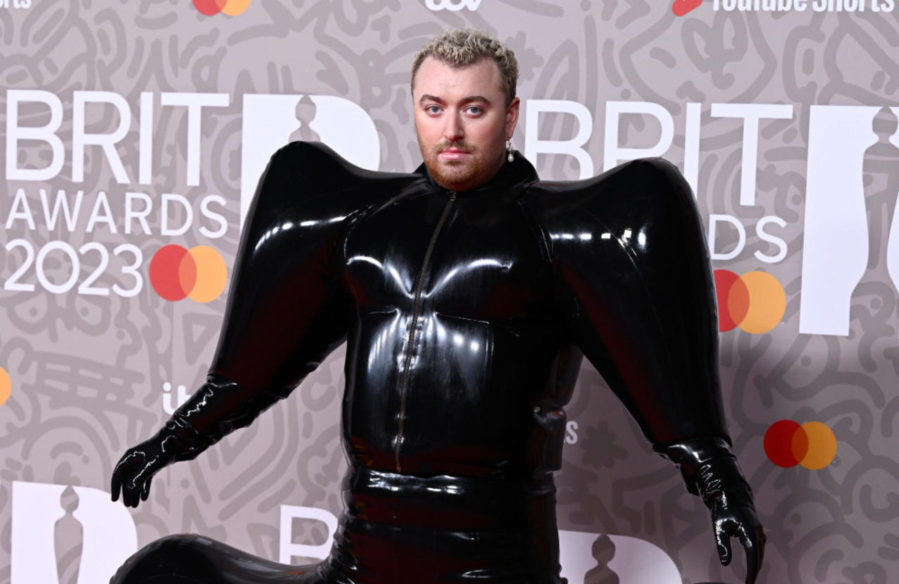 Sam Smith left fans wondering how they would use loo in BRITs outfit