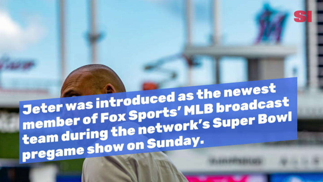 Fox Introduces Derek Jeter to MLB Broadcast Team