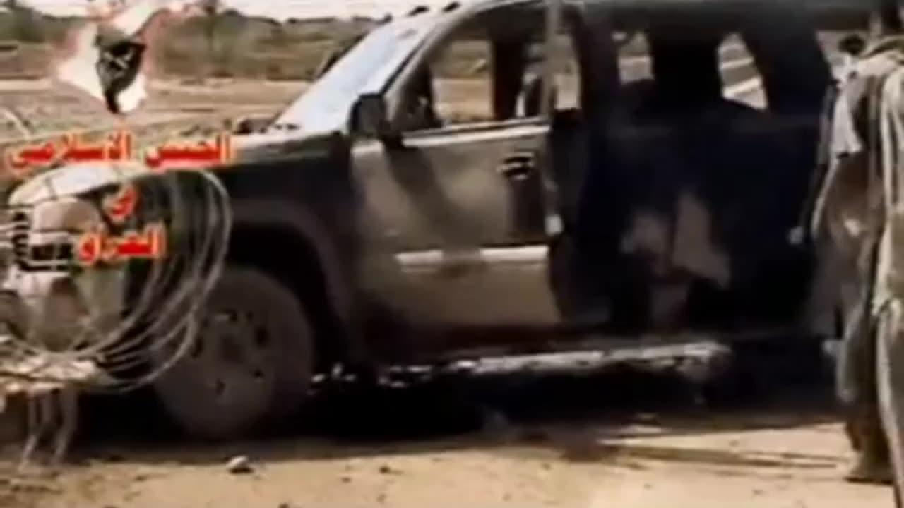 (18+ Graphic Content) American PMC destroyed by Iraqi militants