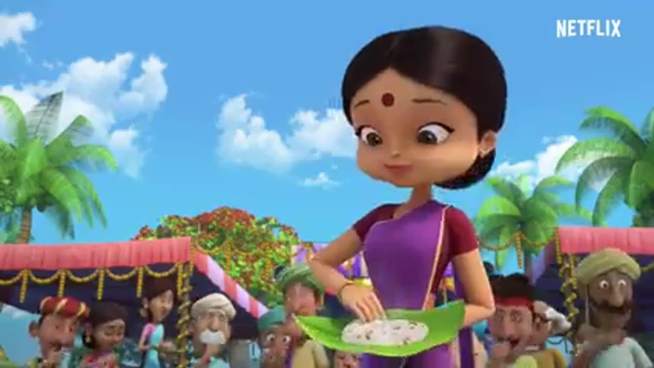 Bheem Cooks The Best Pongal | Mighty Little Bheem: Kite Festival | Netflix India