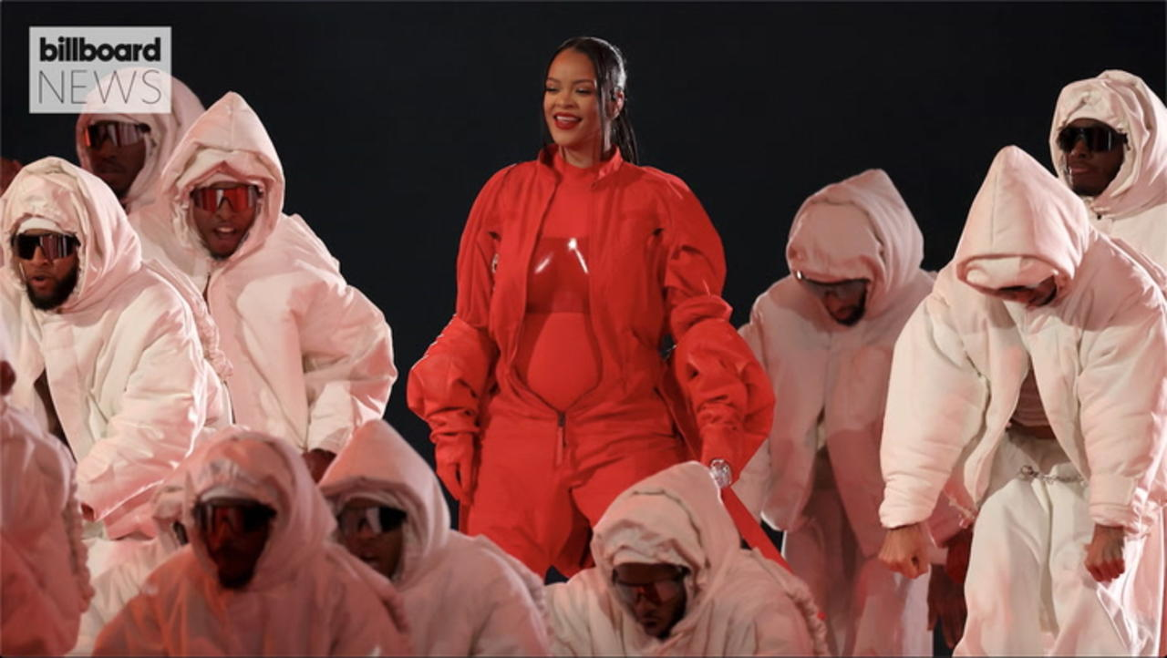 Rihanna Confirms She's Pregnant With Baby No. 2 With Super Bowl Halftime Show | Billboard News