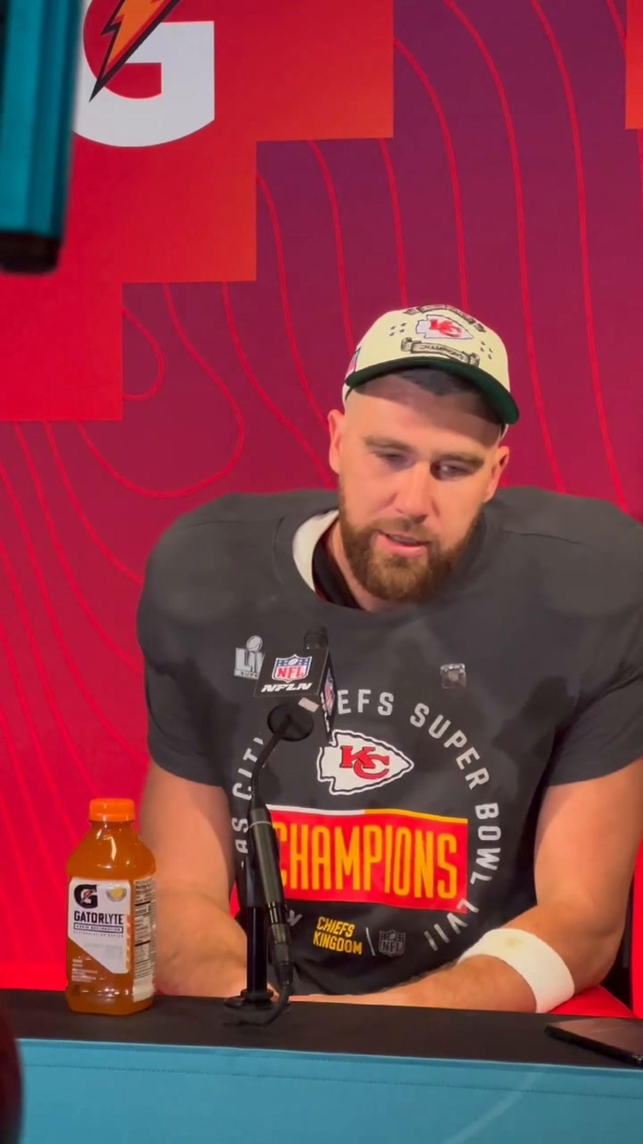 Travis Kelce Having Mixed Emotions After Beating Brother in Super Bowl