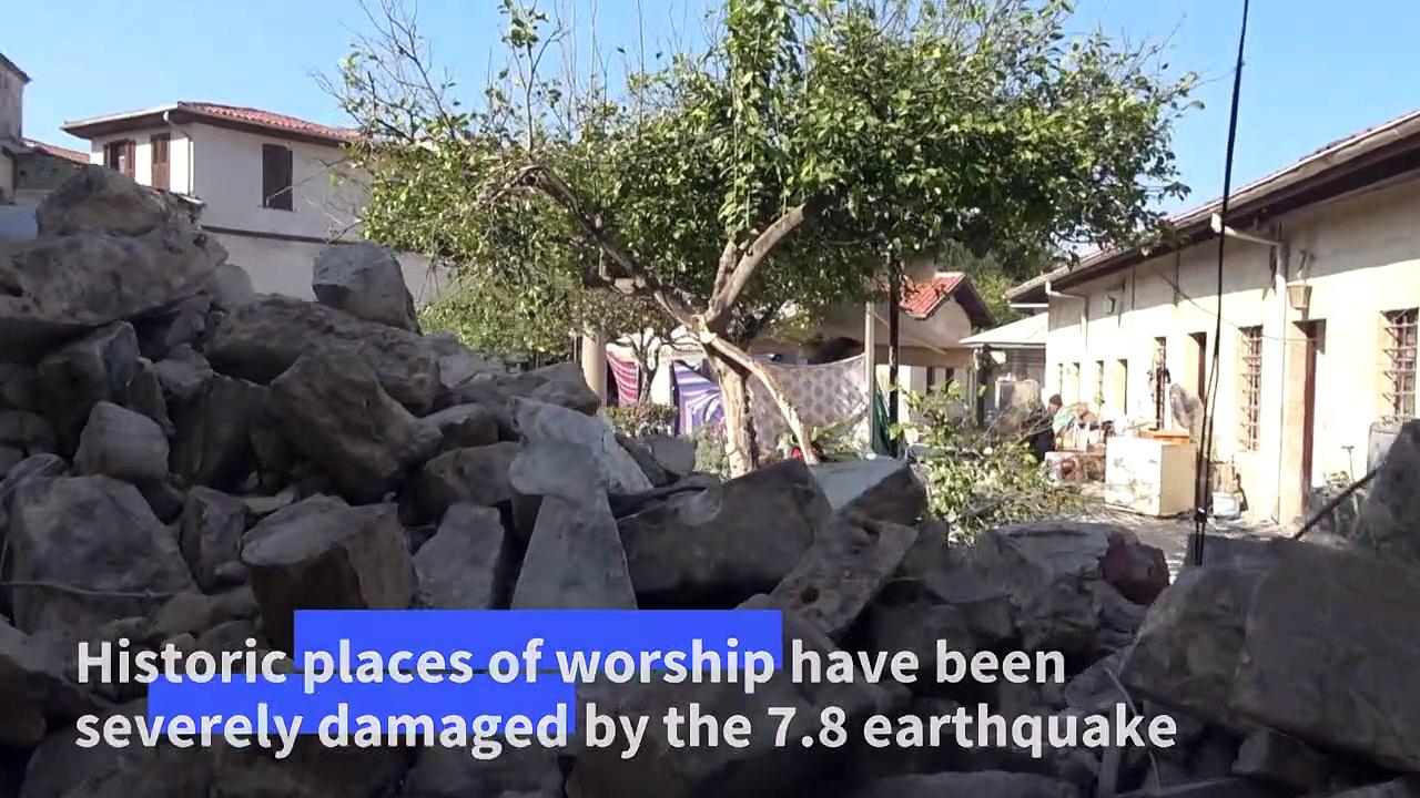 In ancient Turkish city of Antakya, historic places of worship reduced to rubble after quake
