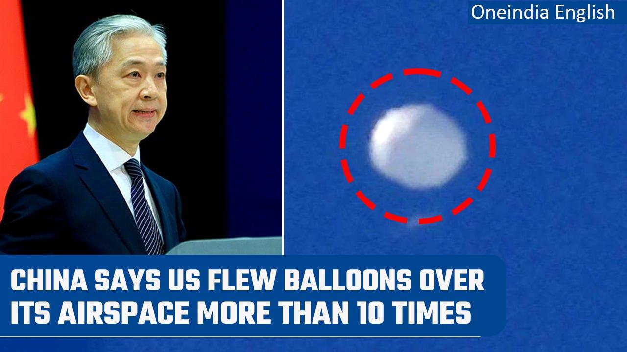 US flew over 10 high-altitude balloons over China, claims Chinese foreign ministry | Oneindia News