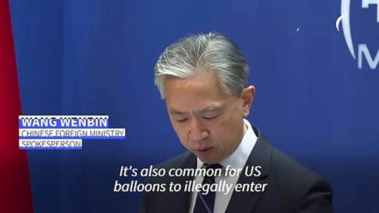 China says US balloons entered airspace 'more than 10 times' in last year