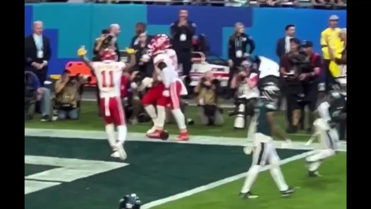 Mahomes to Kelce Touchdown