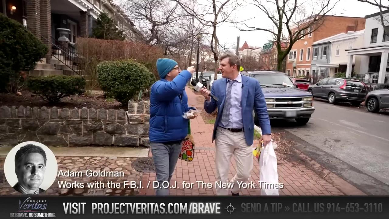 James O'Keefe Confronts NYT Journalist™