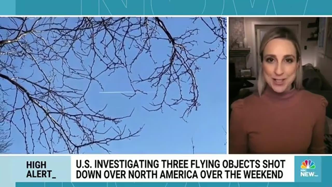 U.S. investigates three flying objects shot down in North American airspace