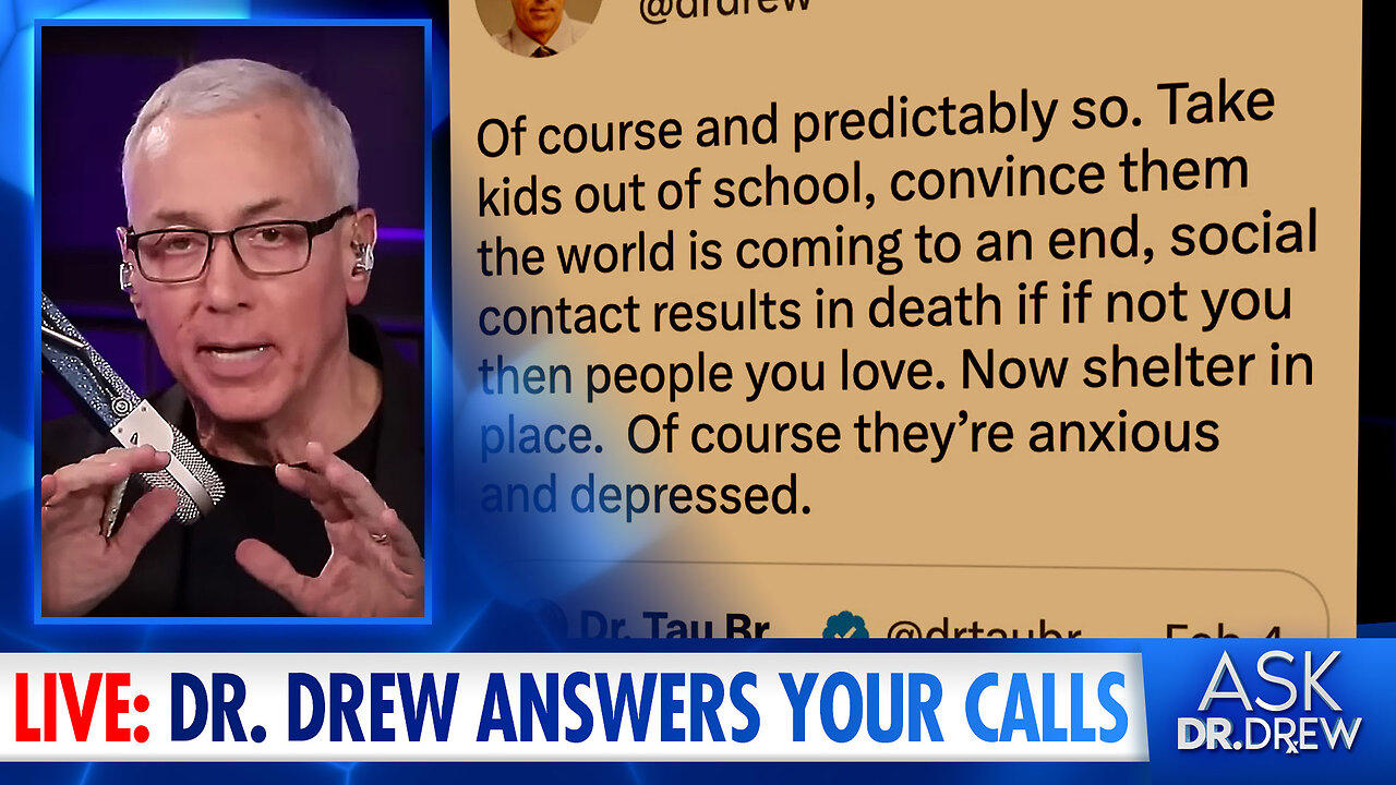 Callers ONLY: Gain Of Function Research, Pandemic Anxiety & Your Calls on ANY Topic – Ask Dr. Drew
