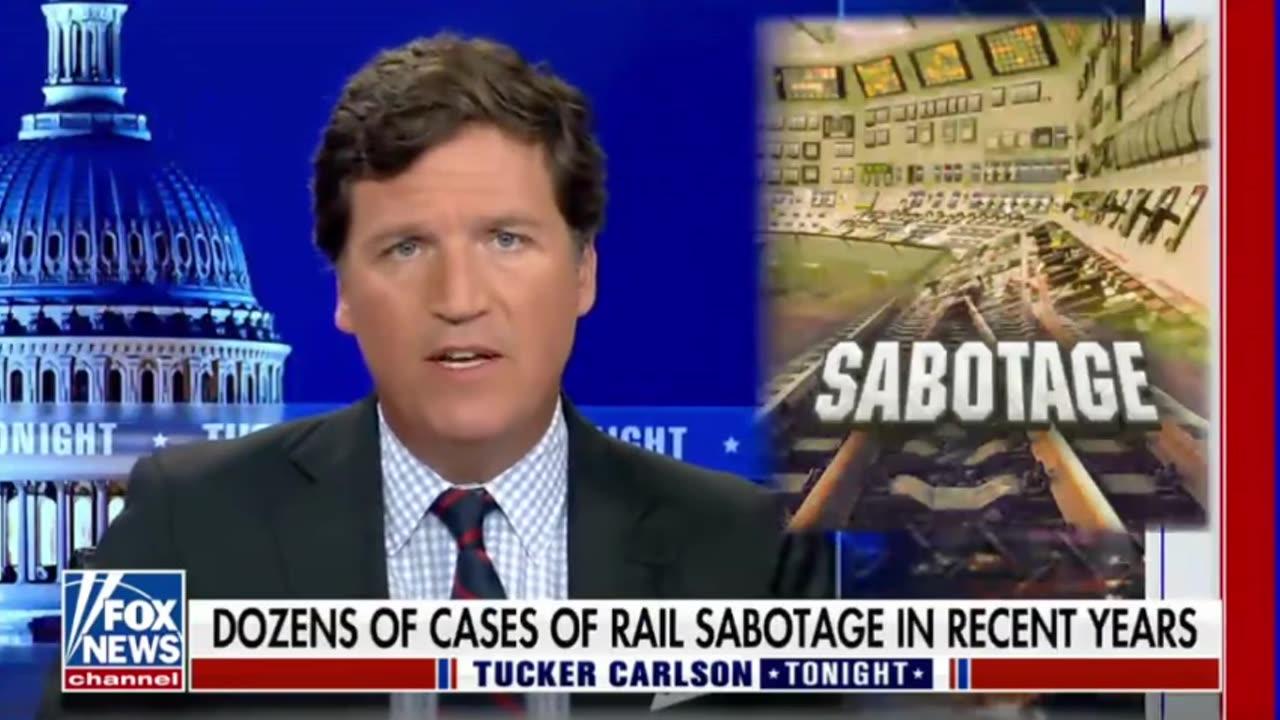 Biden Regime's Silence On Disastrous Train Derailment In Ohio Exposed, Could This Be Why? - Tucker