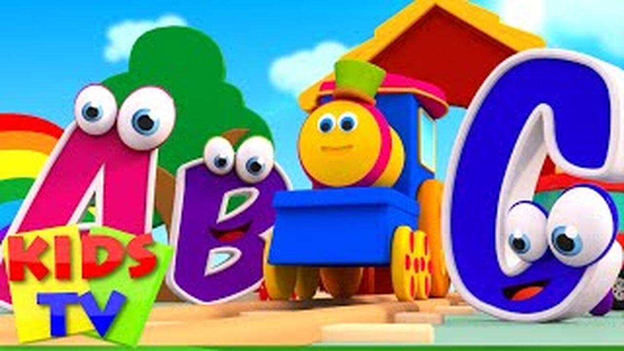 ABC Song | abc adventure | kids tv show | abc songs for children | Bob The Train abc songs