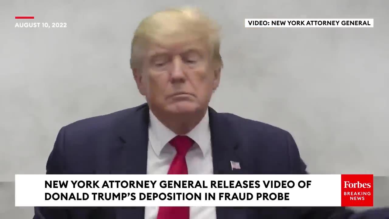 RELEASED: DONALD TRUMP'S TESTIMONY TO NEW YORK AG'S FRAUD PROBE INVESTIGATORS -"LAW." LAND AIR WATER