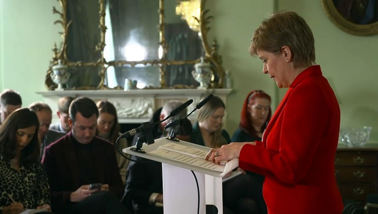 Sturgeon: My resignation is right for the party and Scotland