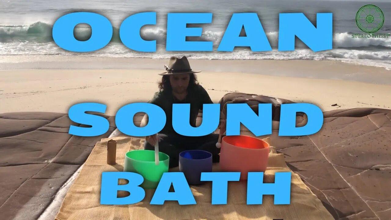 Ocean Sound Bath 19min Singing Bowl Meditation One News Page VIDEO