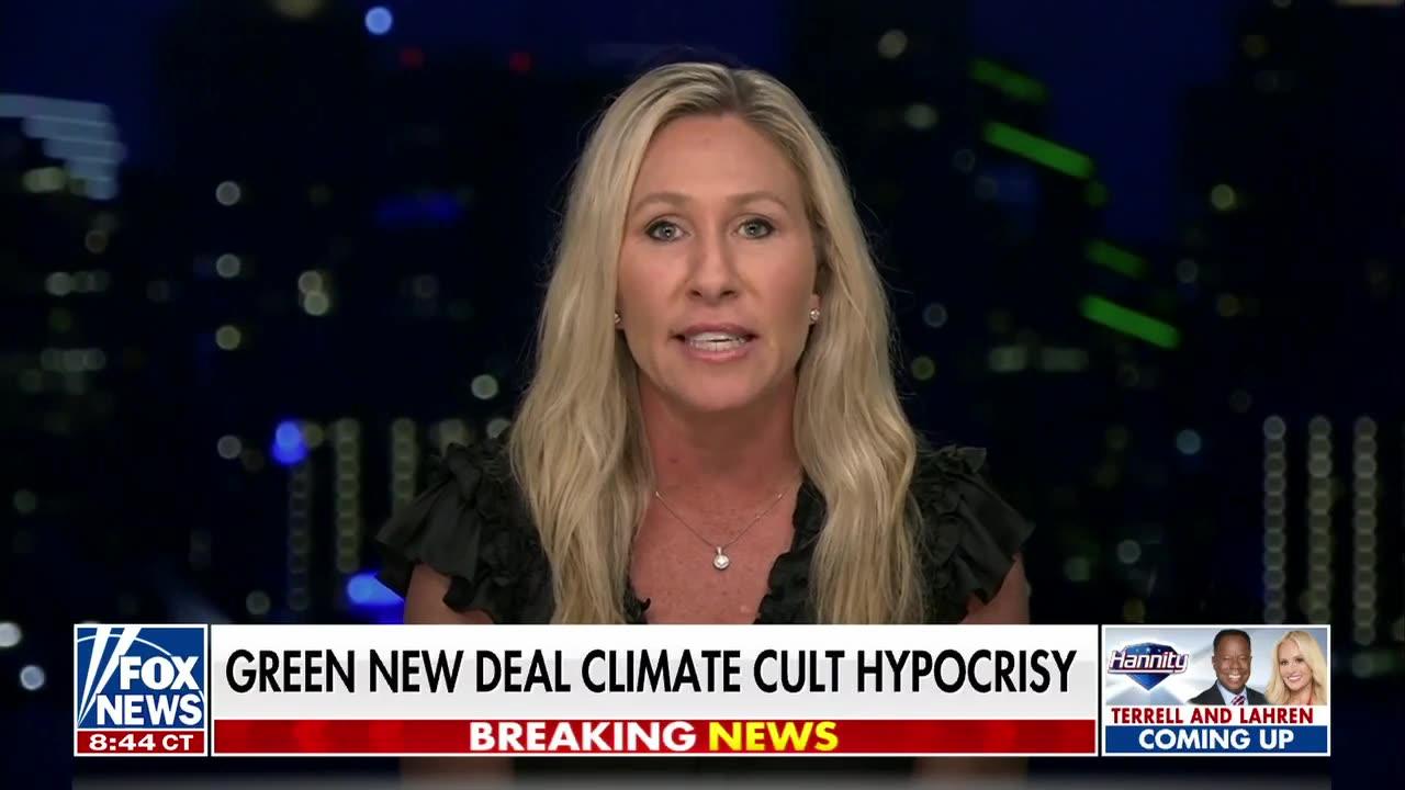 Marjorie Taylor Greene calls out AOC for refusing to debate on Green New Deal: 'She's chicken'