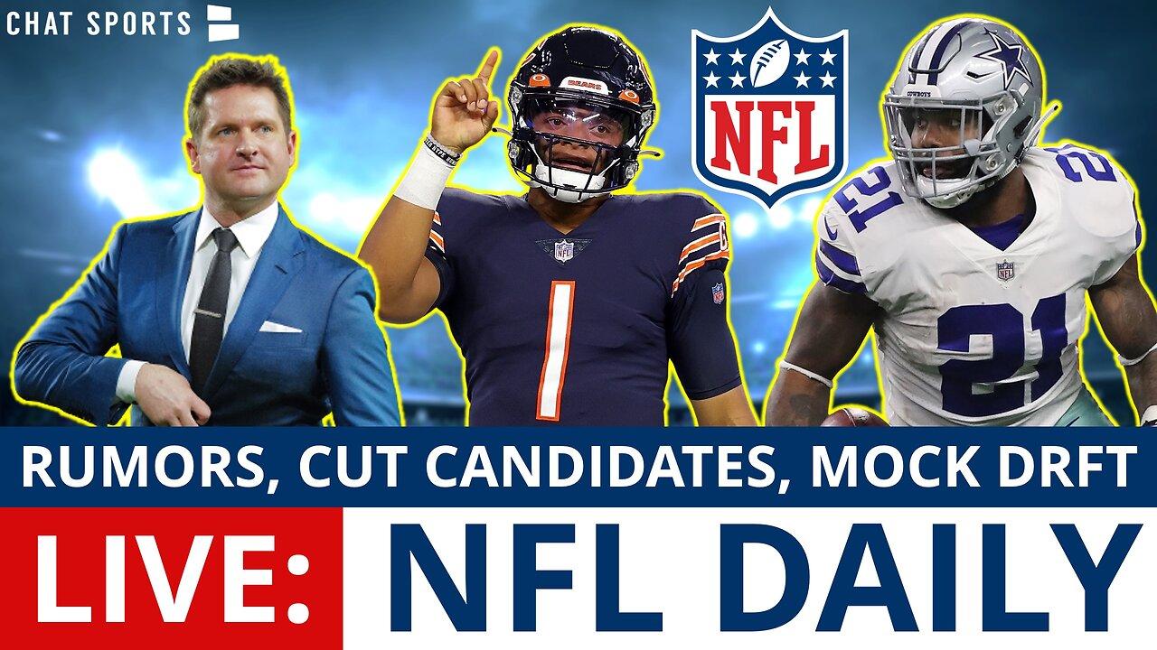 NFL Daily LIVE: NFL Rumors, News, Todd McShay Mock Draft & Cut Candidates