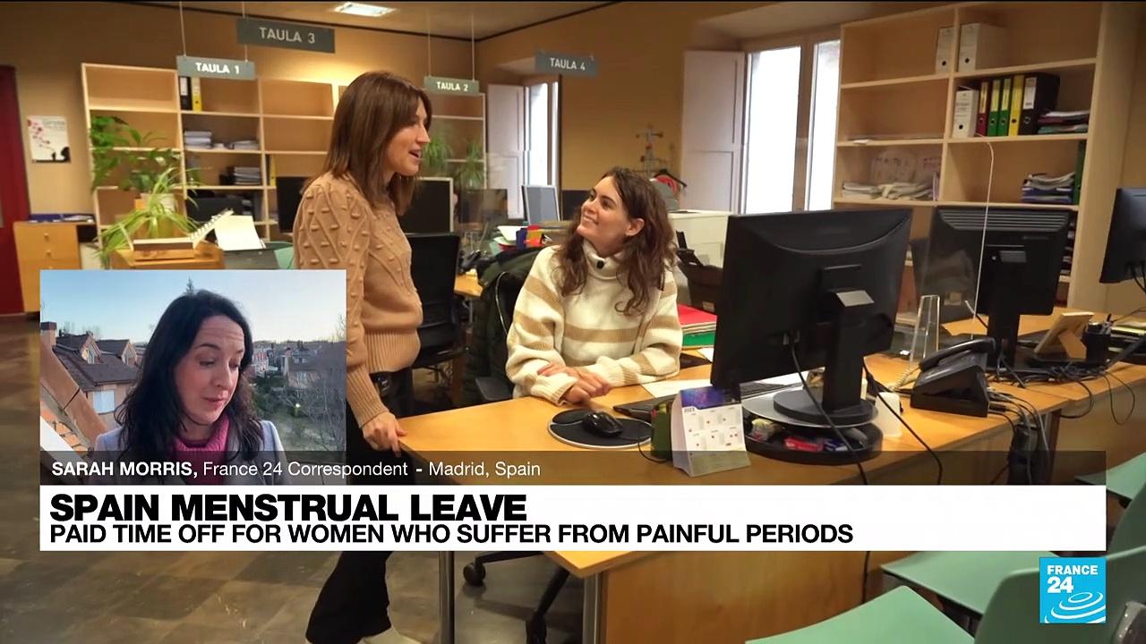 Spain menstrual leave Paid time off for women One News Page VIDEO