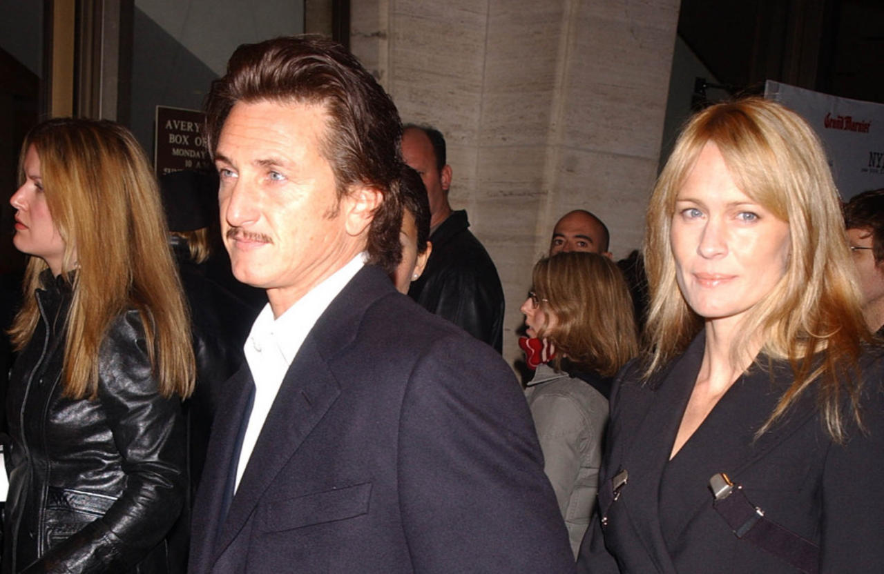 Robin Wright has insisted she and ex-husband Sean Penn are 'just friends'