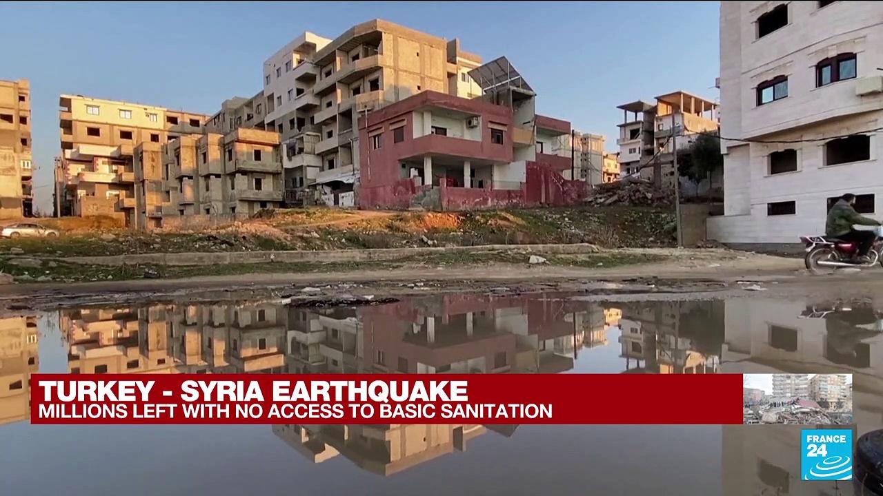 Turkey, Syria earthquake: Millions left with no access to basic sanitation