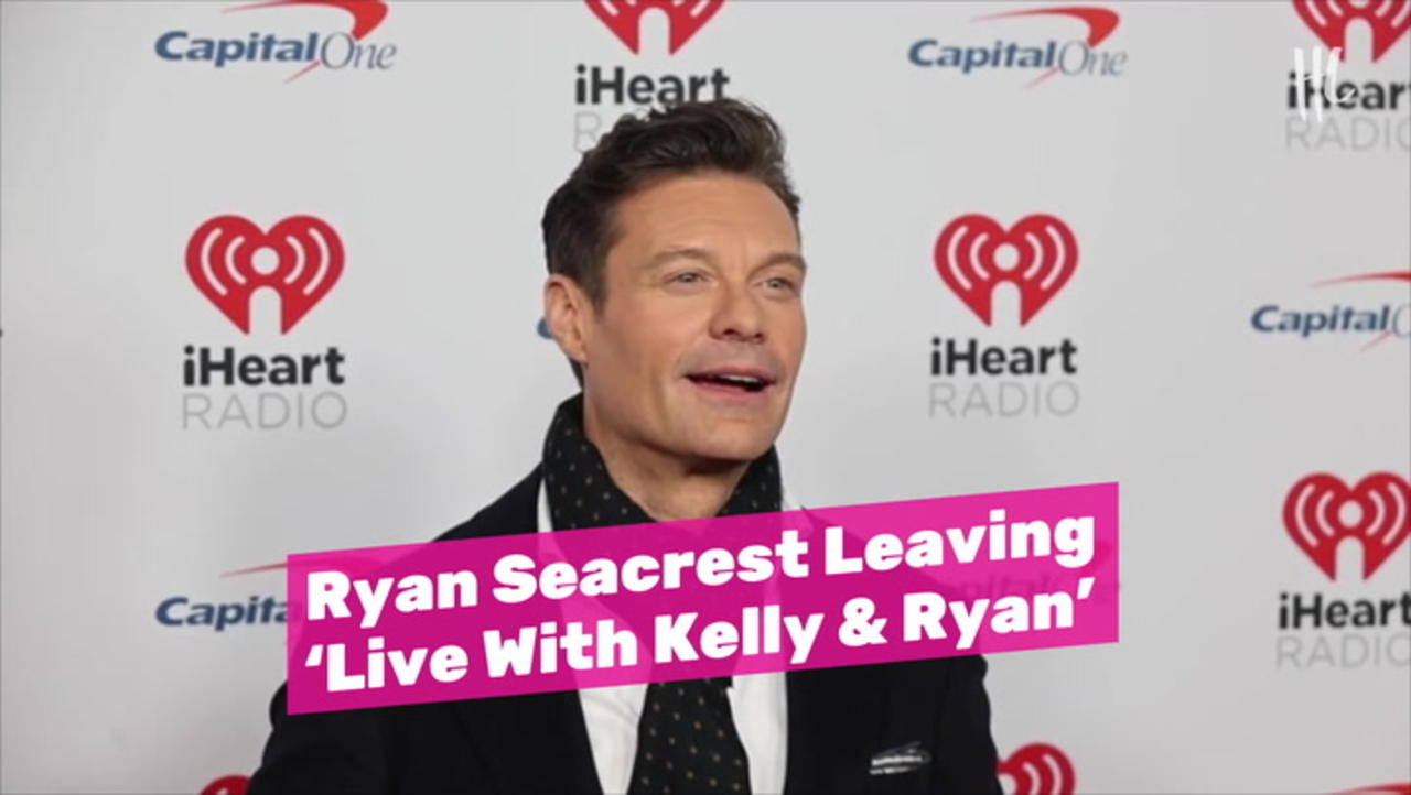 Ryan Seacrest Leaving  'Live With Kelly & Ryan'
