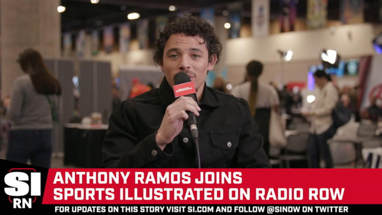 Anthony Ramos Joins SI on Radio Row Ahead of Super Bowl LVII