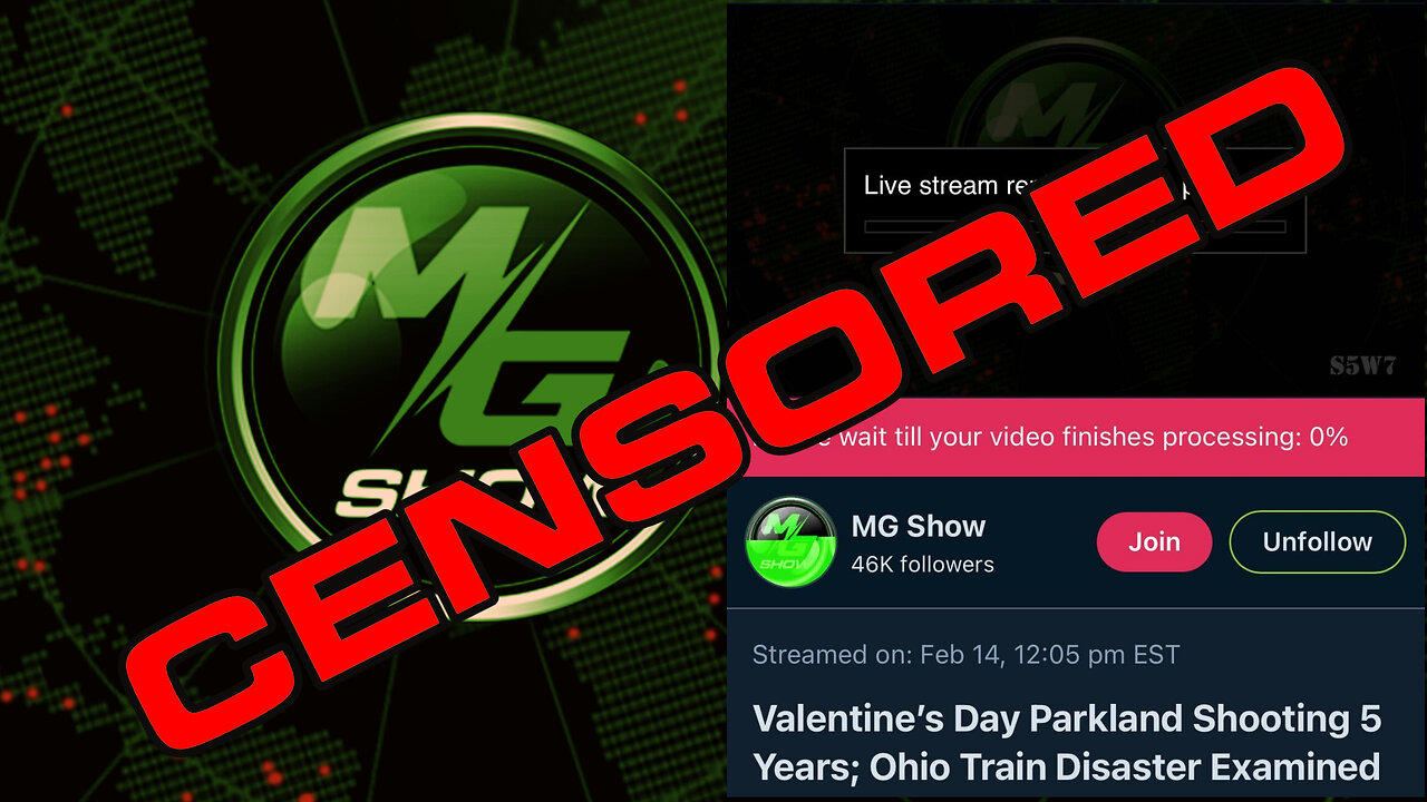 CENSORED: Valentine’s Day Parkland Shooting 5 Years; Ohio Train Disaster Examined