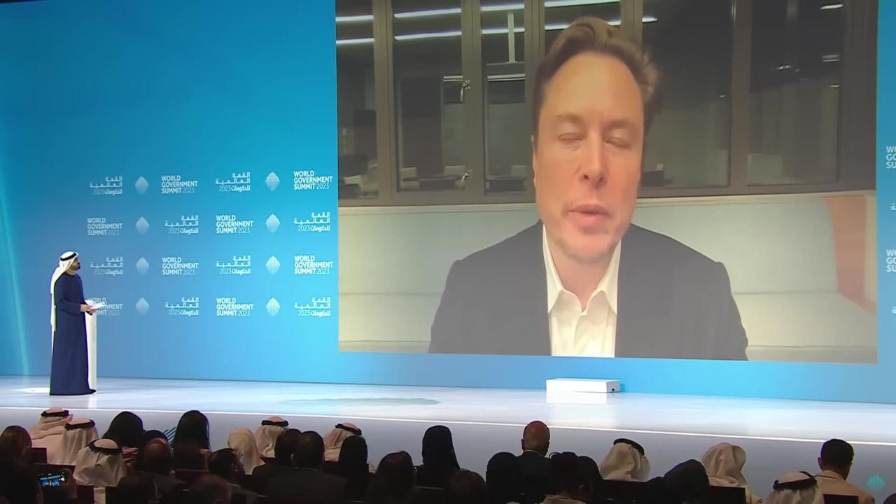 Elon Musk Speaks Out Against Too Much Government at World Government Summit 2023