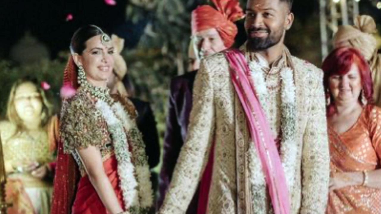 Hardik Natasa renew marriage vows as per Hindu custom