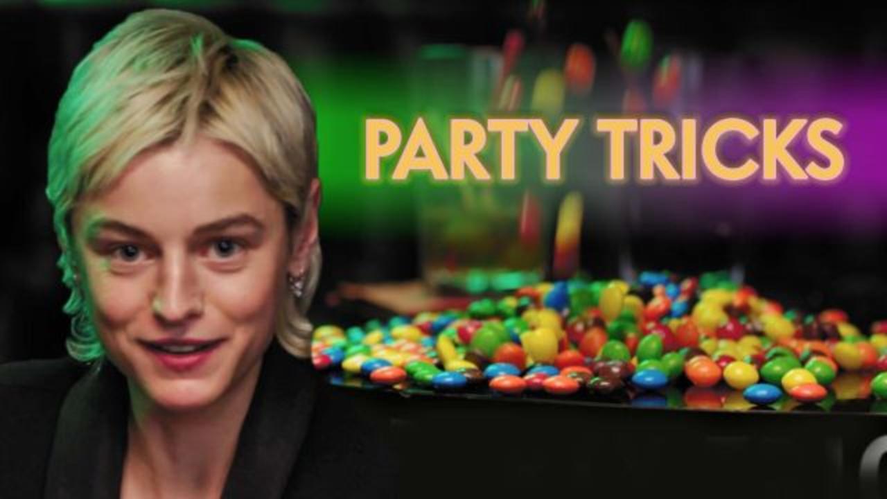 Emma Corrin Catches Candy | Vanity Fair Party Tricks