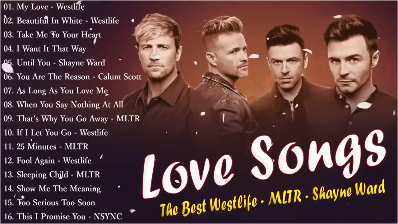 Westlife, Backstreet Boys, Shyane Ward, Mltr,... Greatest Hits - Best Pop Love Songs 2023