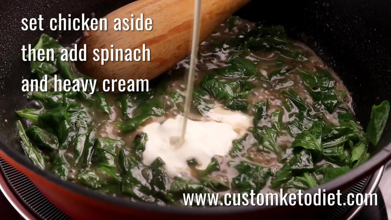 How to make a keto chicken florentine. - One News Page VIDEO