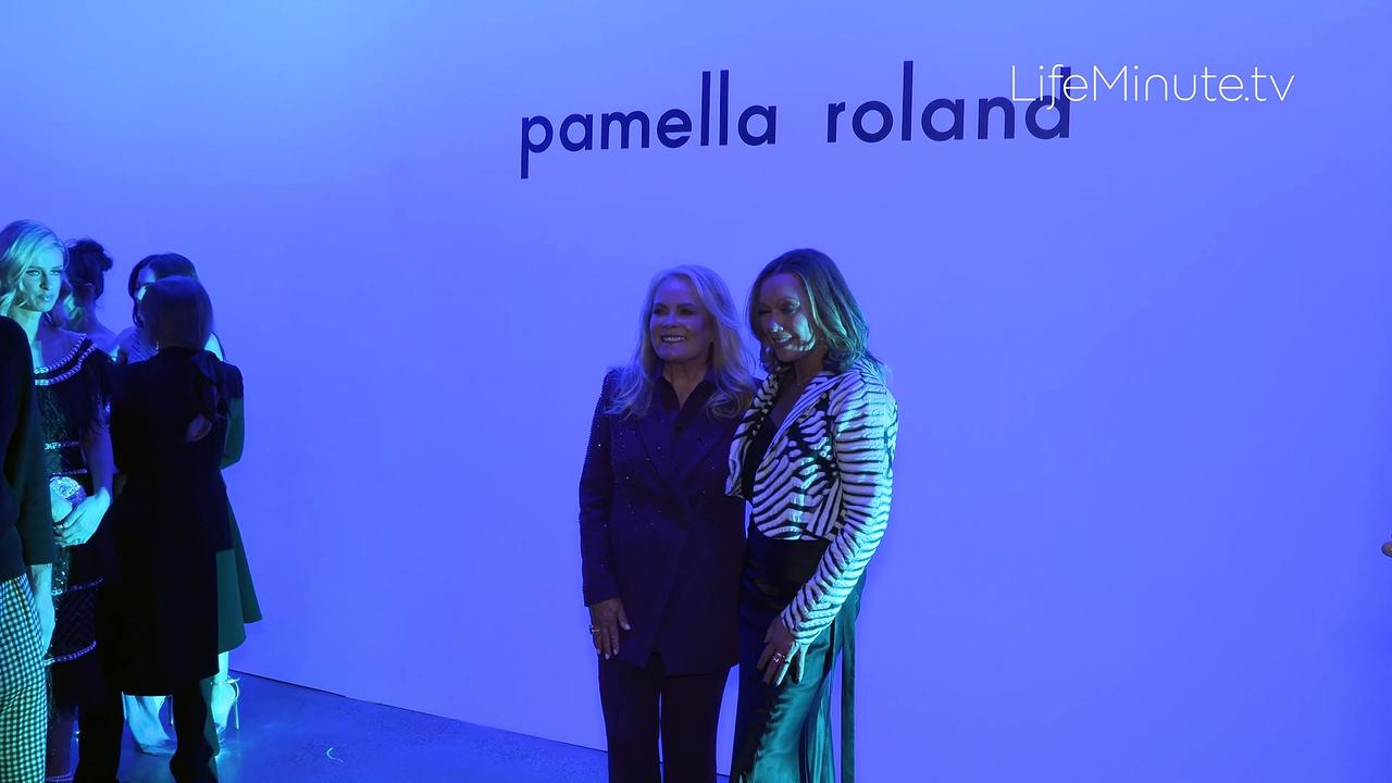 NYFW Fall 2023: Pamella Roland Fans Julianne Hough and Vanessa Williams Admired Her Latest Collection Capturing the Beauty of th