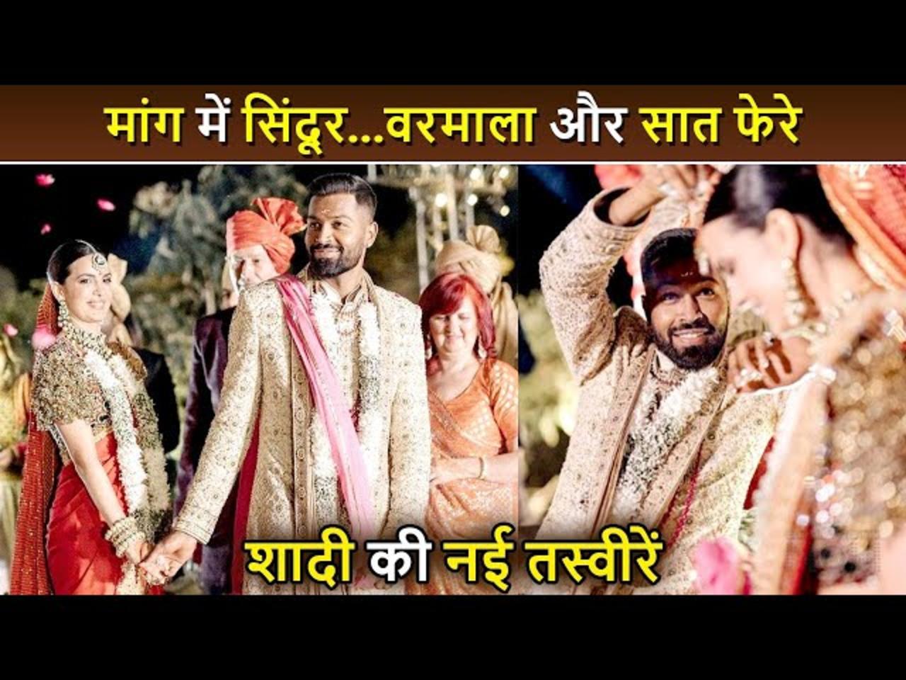 Hardik Pandya Natasa Stankovic UNSEEN Royal Hindu Wedding Pictures Out From Udaipur