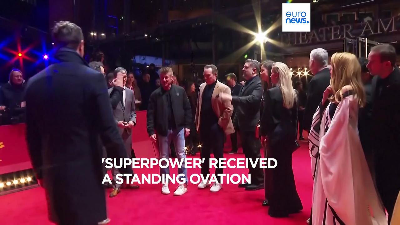 Sean Penn's Ukraine documentary 'Superpower' premieres at Berlin International Film Festival