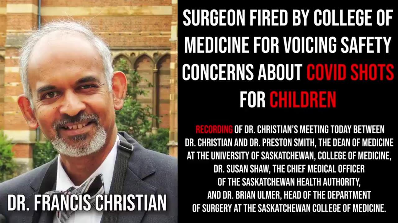 Dr. Francis Christian Speaks with Physicians of Saskatchewan