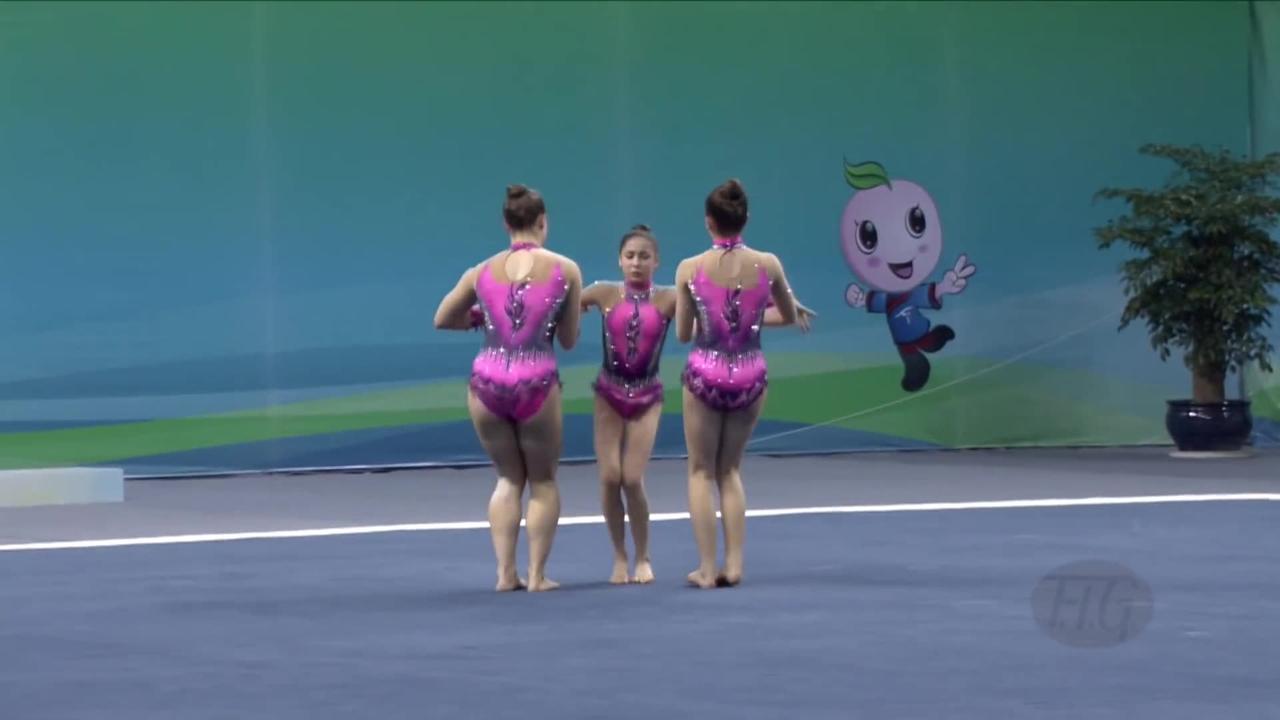 HIGHLIGHTS - 2016 Acrobatic Worlds, Putian (CHN) – Womens Groups - We are Gymnastics!