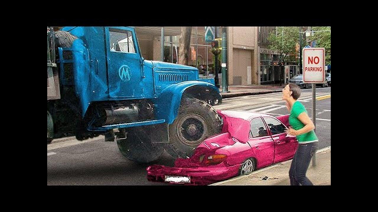 STUPID DRIVERS COMPILATION! Total Idiots in Cars