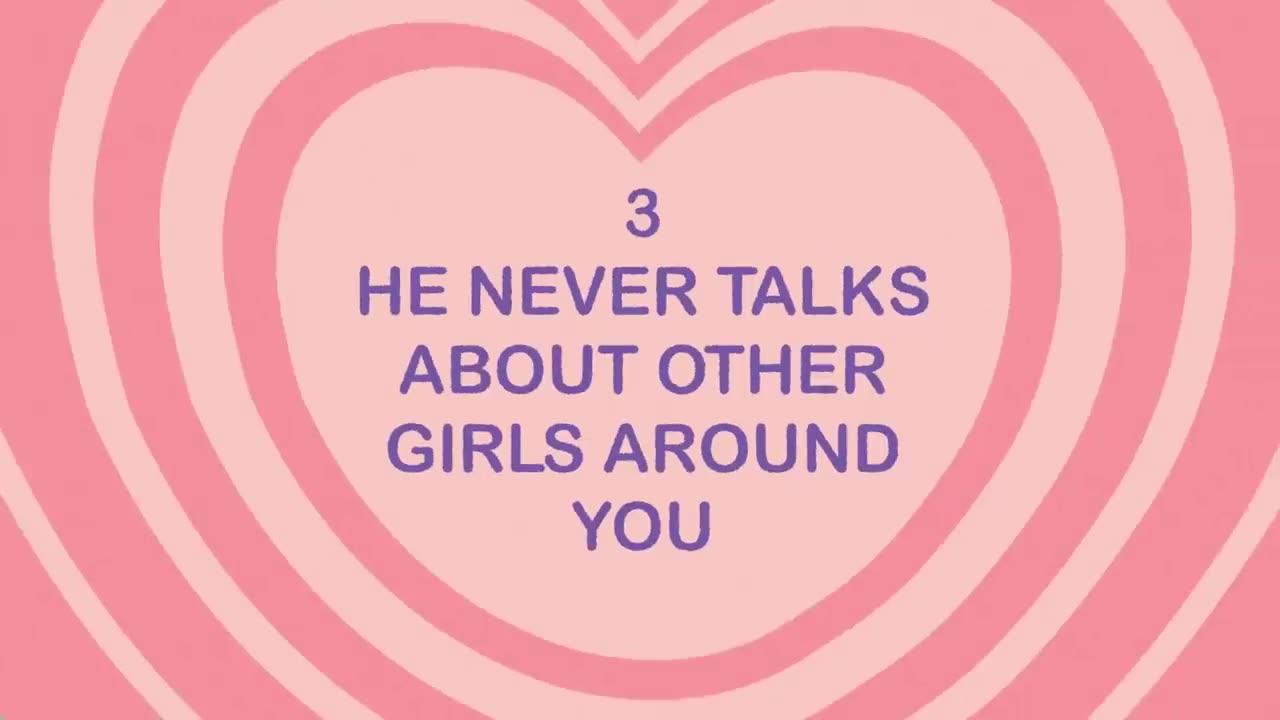 8 SIGNS A GUY SECRETLY LIKES YOU!! One News Page VIDEO