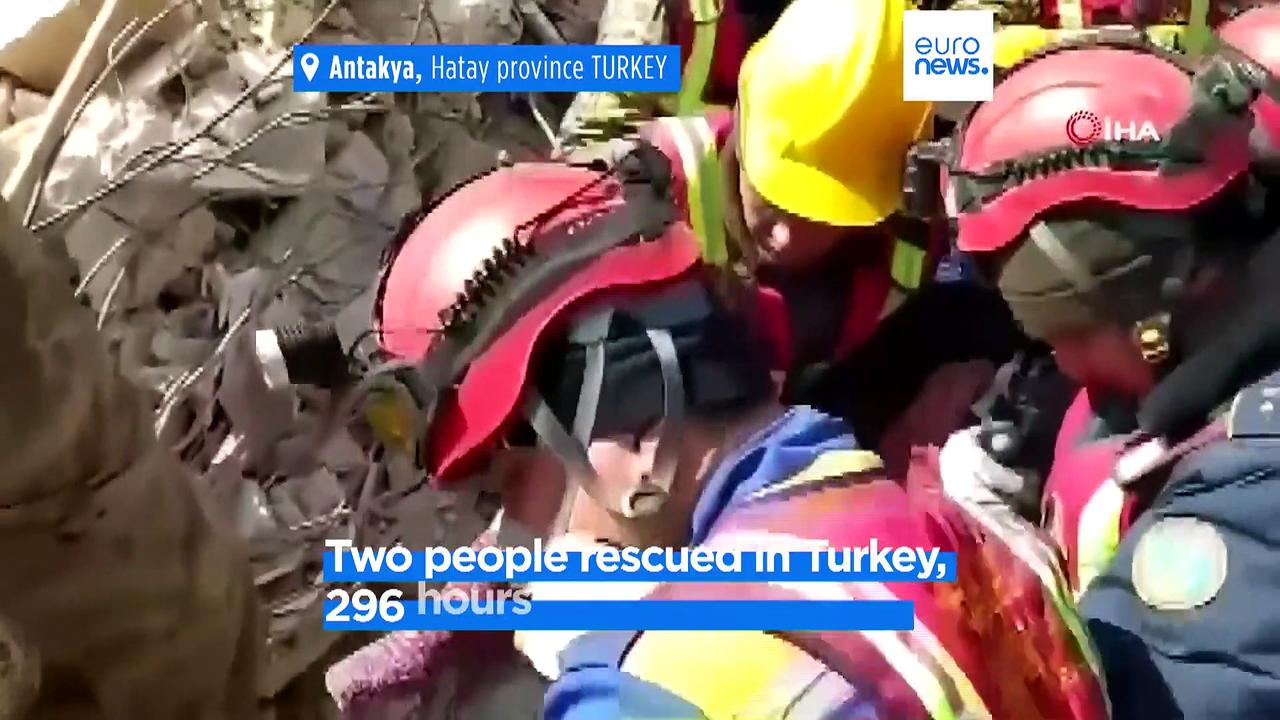 Rescue teams in Syria and Turkey race against time to find more earthquake survivors