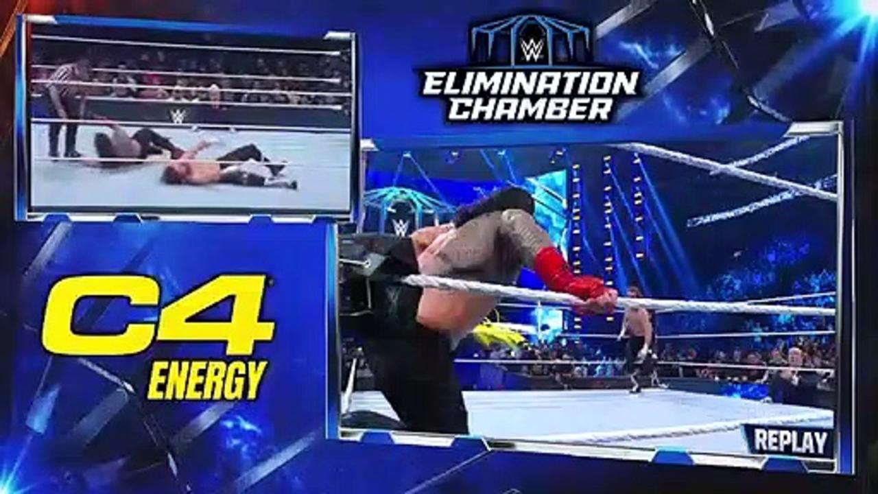 Roman Reigns vs. Sami Zayn Universal Title match WWE Elimination Chamber 2023