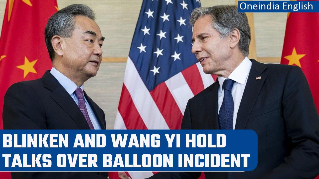 Blinken and China's top diplomat hold talks over spy balloon incident in Munich | Oneindia News