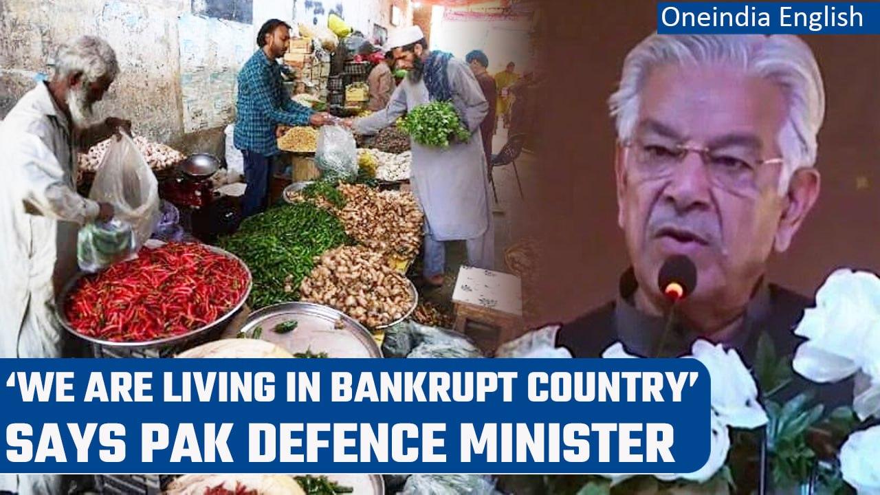 Pakistan Defence Minister Khawaja Asif says that the country is already bankrupt| Oneindia News