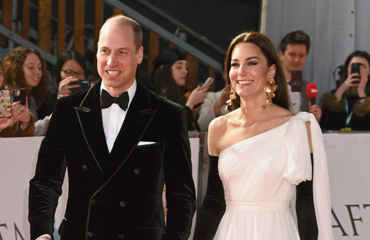 Prince William and Princess Catherine attend BAFTAs for the first time in three years