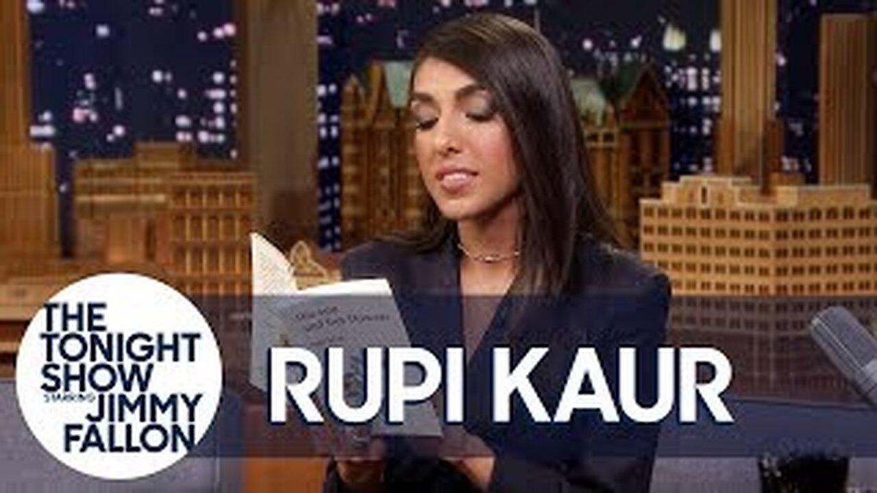 Rupi Kaur Reads Timeless from Her Poetry Collection The Sun and Her Flowers