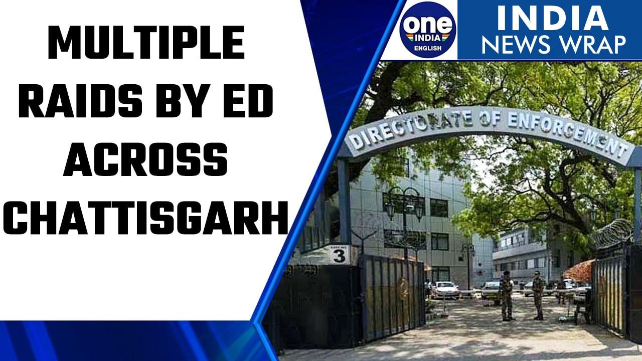 ED raids various locations across Chattisgarh attached to Congress leaders | Oneindia News